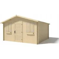 Altanka Gartenhaus   Gerätehaus 16 m2   4x4 m   28 mm   DOM149