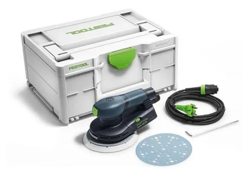 Festool Exzenterschleifer ETS EC 150/3 EQ-Plus - 576320 - Schleifmaschine für präzise Oberflächenbearbeitung, mit innovativem EC-Motor für hohe Effizienz und lange Lebensdauer.