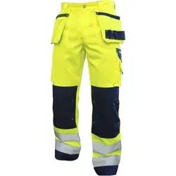 Glasgow Warnschutzhose mit Holstertaschen - Arbeits- & Schutzkleidung mit verstellbaren Cordura® Kniepolstertaschen und hoher Sichtbarkeit durch Reflexstreifen für optimale Sicherheit bei der Arbeit.