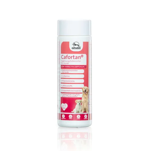 CAFORTAN Tabletten vet. 300 g - Vitamine & Zusätze, unterstützt die Gesundheit von Haustieren mit wertvollen Nährstoffen für ein vitales Leben.