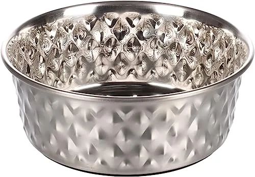 Flamingo Futter- UND TRINKNAPF DIAMI Edelstahl 1000ML 17CM