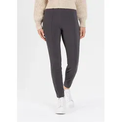 Leggings STEHMANN Damen 44 - Casual in Graphit - Stoffhosen mit figurbetonendem Schnitt und hohem Bund. Ideal für die Freizeit, aus pflegeleichtem Material, elastisch und bequem.