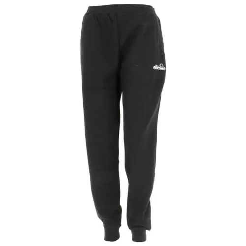 ellesse Damen Marjana Jog Pant Trainingshose, Schwarz, 36 EU - Trainingsbekleidung mit normaler Passform, geripptem Bund und Kordelzug für optimalen Tragekomfort und stylischen Look.