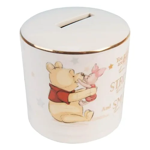 Disney Magical Beginnings DI406 Spardose aus Keramik, Winnie Puuh