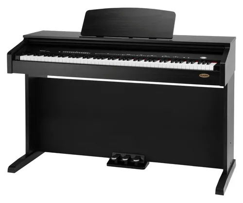Classic Cantabile DP-210 SM E-Piano schwarz matt - 88-Tasten Hammermechanik, max. 64-fache Polyphonie und vielseitige Funktionen für ein authentisches Klangerlebnis