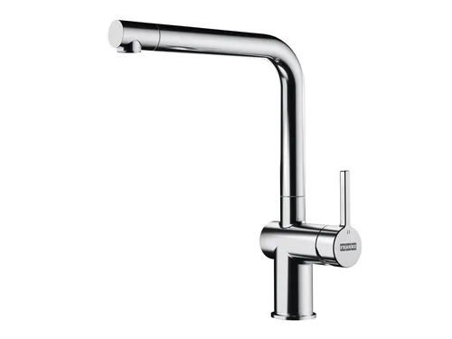 Franke Armatur Active Festauslauf Chrom Hochdruck 1150653298 - Hochdruck Küchenarmatur mit schwenkbarem Festauslauf und Eco-Technologie für bis zu 50% Wassereinsparung. Ideal für hohe Töpfe, einfache Montage und flexibler Schwenkbereich von 180°.