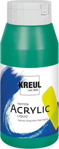 KREUL Acrylfarbe Triton Acrylic Liquid türkisgrün 750 ml