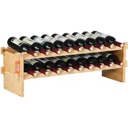 VEVOR Weinregal für 18 Flaschen von Vevor