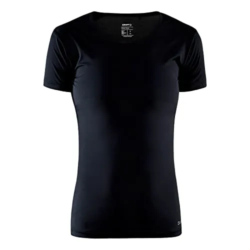 CRAFT Damen Unterwäsche CORE DRY TEE W - Funktionsunterwäsche für Damen, leichtes T-Shirt mit hervorragendem Feuchtigkeitstransport – ideal für dein tägliches Training.