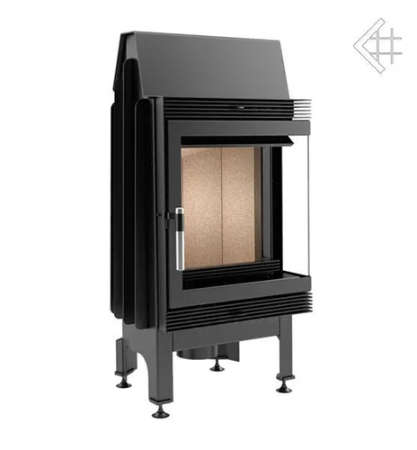 Kratki Kamineinsatz Blanka 8 | Eckscheibe rechts | 8 kW