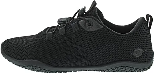 Barfußschuh Slip-On Sneaker mit Schnellverschluss, Gr. 42, allblack - Barfußschuhe, komfortabler Schlupfschuh mit Schnellverschluss für einfaches An- und Ausziehen, ideal für aktive Tage.