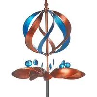 Produktbild Kobolo Windrad Gartenstecker Dekostecker Windspiel XXL TWIRL