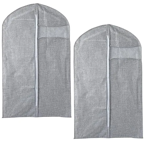 ESTEXO Kleiderschutzhülle Klamottenhülle 60x100 cm 2er Set Kleiderhülle Kleidersack