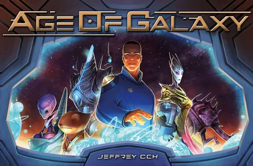 Ice Makes - Age of Galaxy - Gesellschaftsspiel im kompakten Taschenformat, mit 45 einzigartigen Fraktionskarten und einem ausbaubaren Tech-Tree für unendliche strategische Möglichkeiten.