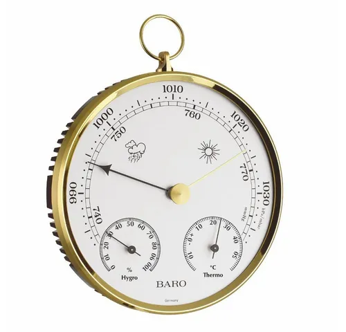 TFA Dostmann Analoge Wetterstation mit Metallring von TFA Dostmann