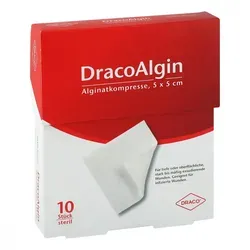 Produktbild Dracoalgin 5x5 cm Alginatkompresse