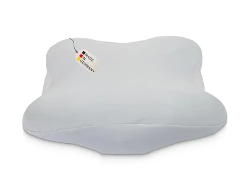 DUKAL Bezug für Derila Memory Foam Kopfkissen 36 x 54 cm – 100% Baumwolle, grau - Hochwertiger Kissenbezug für das Derila Memory Foam Kopfkissen, aus 100% gekämmter Baumwolle. Hohe Formstabilität und einfacher Bezug durch elastisches Rundumgummi. Pflegeleicht, waschbar bei 60°C und langlebig.