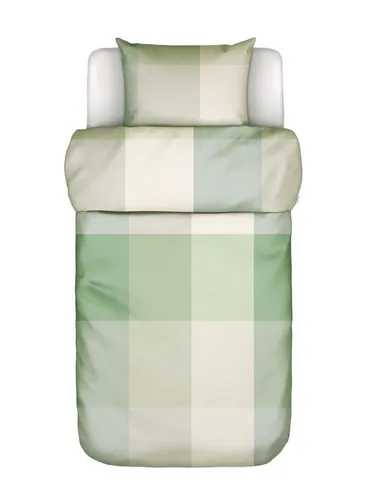 Marc O'Polo Home Bettwäsche Erliv, 2-teilig, kariert in Fern Green - Moderne Bettwäsche aus 100% Bio-Baumwolle, 2-teilig mit Wendefunktion. Der Reißverschluss sorgt für einen einfachen Bezugwechsel. Perfekt für stilvolle Schlafzimmer.