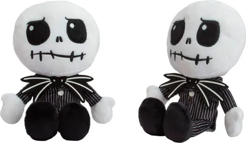 Simba Dickie Plüschfigur Disney Nightmare Before Christmas Jack Skellington 25cm - Kuscheltiere – Erleben Sie die detailreiche Jack Skellington Plüschfigur von Simba Toys, die mit 25 cm perfekt für Sammler und Fans des Films ist. Ein ideales Geschenk für alle Nightmare Before Christmas Liebhaber!
