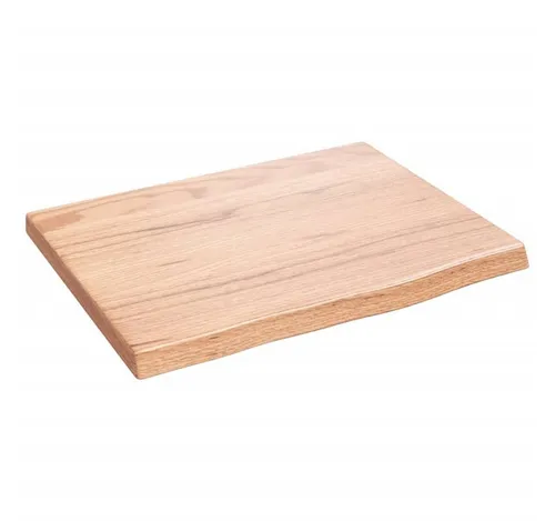 vidaXL Waschtischplatte mit Naturkante, 40x30 cm in braun von vidaXL