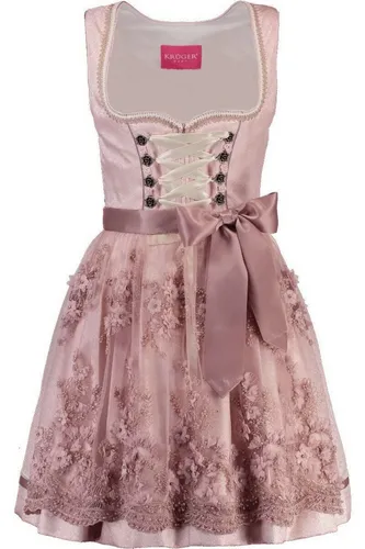 Krüger Madl Dirndl Princessa rosa 38 in pink von Krüger Madl