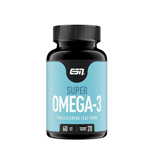 ESN Super Omega-3 Dose | 60 Kapseln in schwarz von ESN