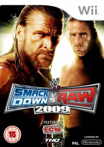 Nintendo Wii Spiel WWE Smackdown vs. Raw 2009 NEUWARE