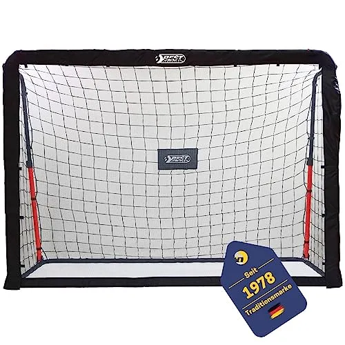 Best Sporting Rebound Fußballtor – Großes Kinderfußballtor 213cm x 153cm x 76cm - Wetterbeständiges Fußballtor mit verstellbarem Winkel für individuelles Training, schnell aufzubauen in max. 30 Minuten – ideal für Garten und Spielplatz.
