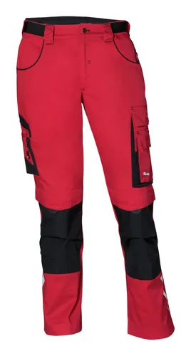 Fortis Herren-Bundhose twenty-four, rot/schwarz, Größe 98 - Hochwertige Bundhose für Herren, strapazierfähig und ideal für Outdoor-Aktivitäten. Perfekte Passform und vielseitig einsetzbar.