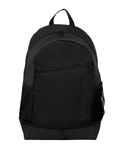 uhlsport Sport-Rucksack Essential - 30 Liter mit Bodenfach - Sonstige Sporttaschen mit großem Hauptfach, separatem Bodenfach und wasserabweisendem Material, ideal für Sport und Freizeit.