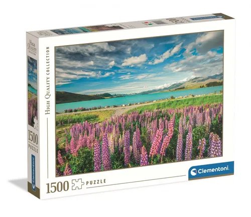 PUZZLE 1500EL CLM 31728 LUPINS LAKE PUD6 CLEMENTONI 8005125317288