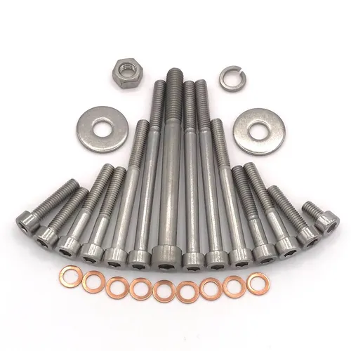 MZ ETZ 251 Motor Zylinderschrauben mit Innensechskant aus Edelstahl 27 teilig