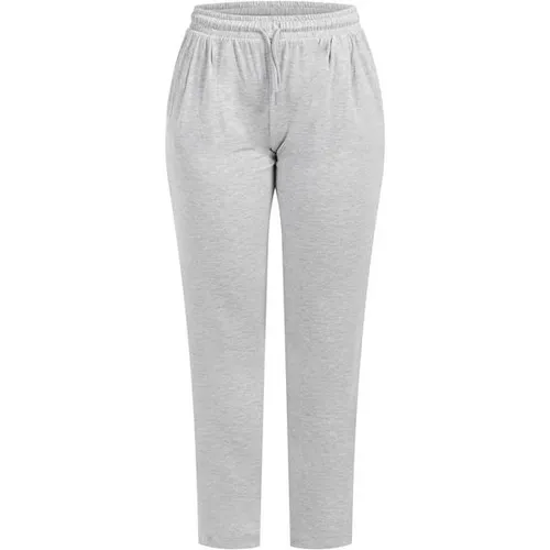 Smilodox Jogginghose Brielle Modal - Sportliche Freizeitmode in Grau - Leichte Jogginghose im Shaped Fit aus 94% Modal, ideal für Sport, Yoga und Freizeit. Mit Kordelzug und praktischen Eingrifftaschen für höchsten Komfort.