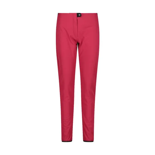 CMP Damen Trekkinghose WOMAN PANT 3A09676 - Wanderhosen für Damen mit figurbetontem Schnitt, ideal für Outdoor-Aktivitäten. Hochwertiges Softshell-Material bietet Wärmeisolierung, Atmungsaktivität und Wasserfestigkeit.