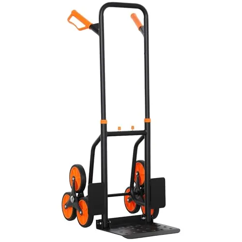 Treppensteiger Sackkarre Klappbar aus Stahl – 120 kg Tragfähigkeit