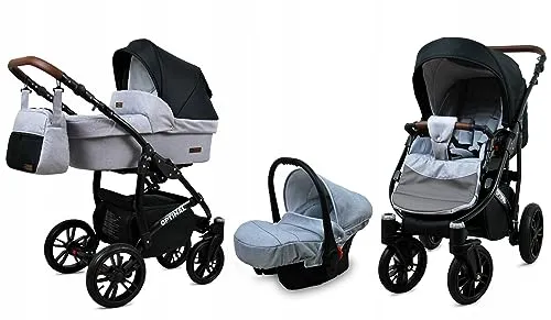 BabyLux® Kinderwagen Set 3 in 1