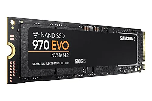Produktbild 500GB Samsung 970 EVO SSD