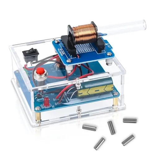 Schießspiel Löt Bausatz, BANRIA DIY Elektromagnetischer Sender Lötprojekt Mint Bildungstechnisches Elektronik Kit für Schule Geschenk