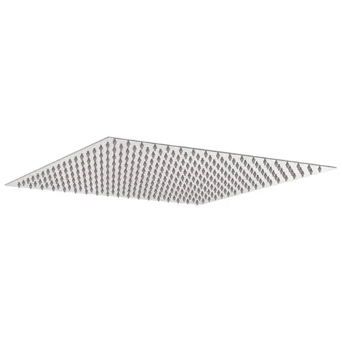 vidaXL Regenbrause Edelstahl 304 - Quadrat 40x40 cm - Handbrausen mit polierter Edelstahl-Oberfläche für ein entspannendes Duscherlebnis. Robust, korrosionsbeständig und einfach zu reinigen dank Silikondüsen.