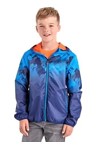 Killtec Jungen lyse by jckt Funktionsjacke - Wasserdichte Kinderjacke mit 10.000 mm Wassersäule, kapuzensicher und umweltfreundlich dank PFAS-freier Imprägnierung – ideal für aktive Abenteuer.