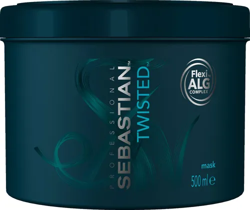 Sebastian Professional Twisted Haarmaske 500 ml - Haarkuren für lockiges und krauses Haar, nährt und schützt vor Frizz und Austrocknung für elastische Wellen und Locken.