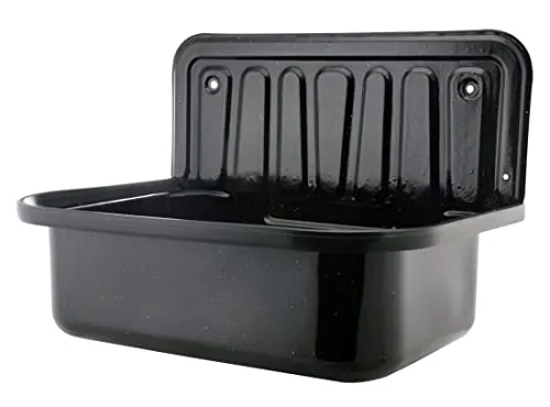 Granit-Optik Spülbecken aus Stahl