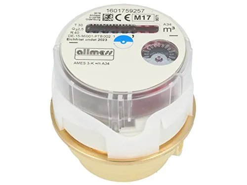 ALLMESS Austauschwasserzähler Messkapsel AMES 3-K +m, kalt, QN 1,5m³/h MK-System