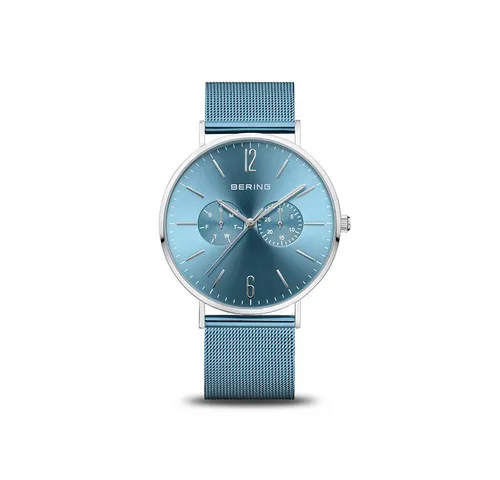 Bering 14240-809 Classic Herrenuhr 41mm - Armbanduhren mit elegantem Design, wasserdicht bis 3ATM und ausgestattet mit Datums- und Wochentagsanzeige für den modernen Herren.