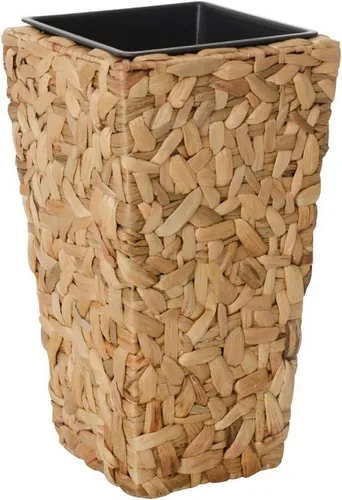 VIVANNO Pflanzkübel Wasserhyazinthe WILD Säule in beige von VIVANNO