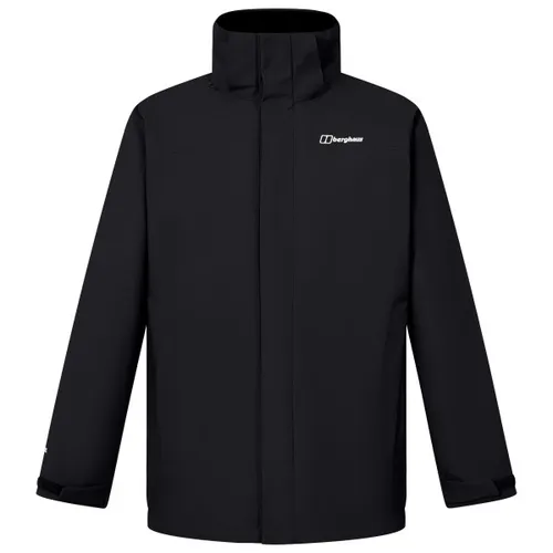 Berghaus Hillwalker 2.0 Jacket - Regenjacke Gr L schwarz - Funktionsjacke für Wanderer, wind- und wasserdicht mit GORE-TEX-Technologie, ideal für wechselhaftes Wetter. Farbe: Schwarz; Größe: L.