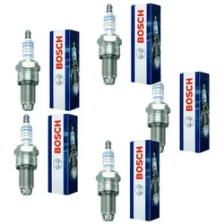 5x Zündkerze BOSCH 0 242 229 658 für Audi VW Seat 80 B3 Coupe 100 C4 B4 Avant