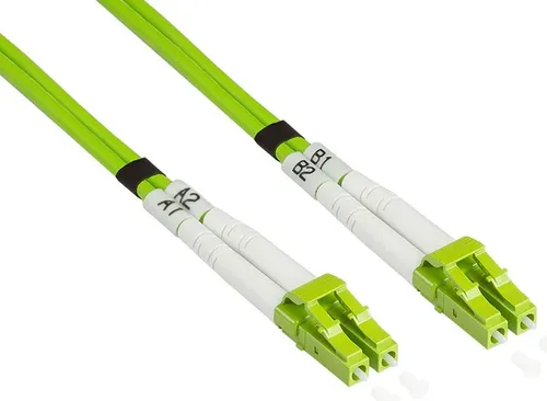 Good Connections LWL Dpx Patchkabel OM5 MM 50/125Á LC/LC 2m in grün von Good Connections