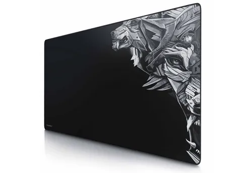 Titanwolf Gaming Mauspad XXXL Speed 1200 x 600 mm - XXXL Gaming Mauspad für maximale Präzision und Geschwindigkeit. Rutschfest, abwaschbar und ideal für Gamer, die viel Platz benötigen.