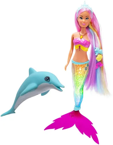 Simba Steffi Love Meerjungfrau mit Regenbogen-Lichtfunktion von Simba